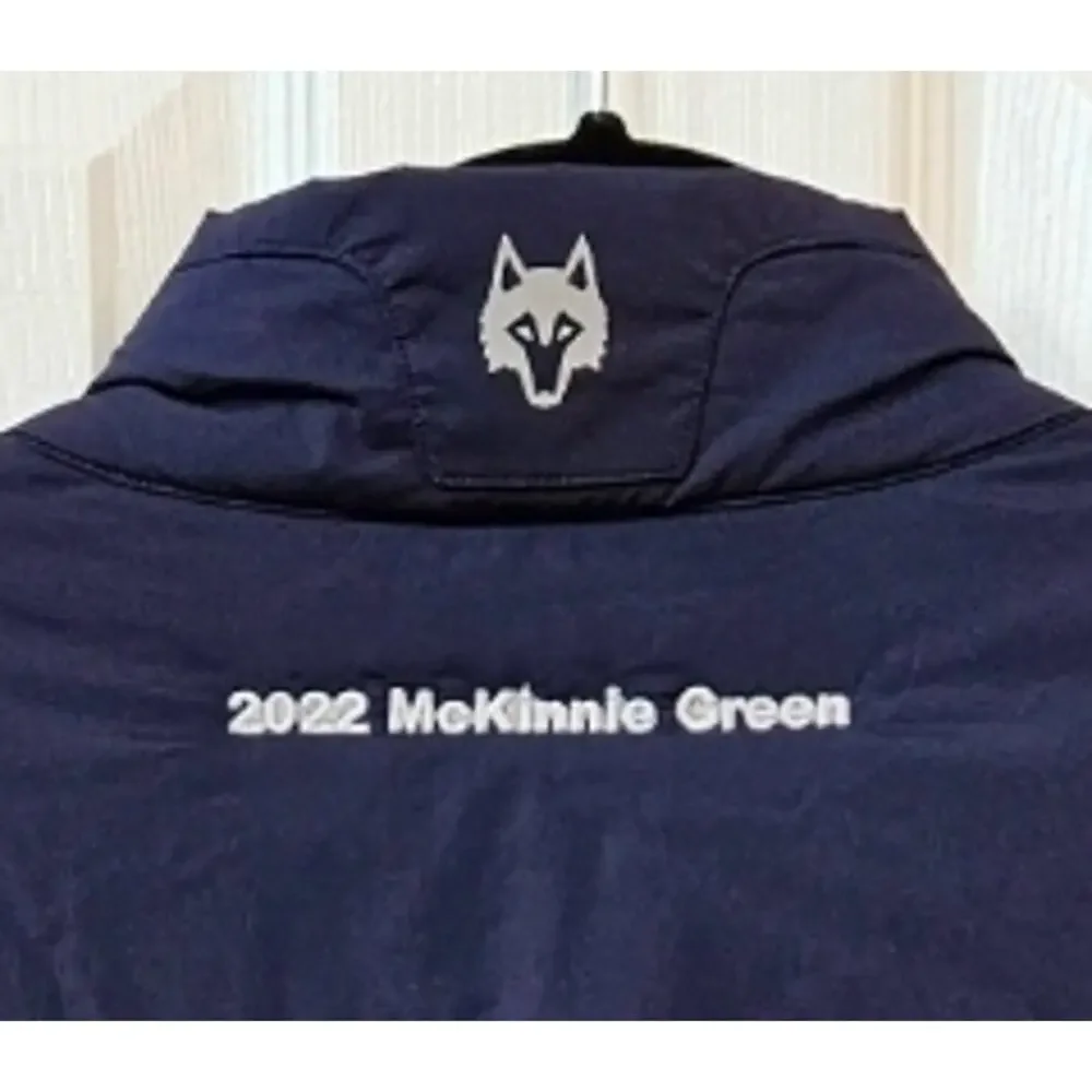 Greyson Men's XXL Navy Quilted Golf Vest Full Zip Insulated McKinnie Green 2022